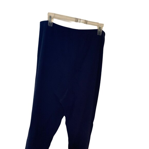 California Conceptions Womens Size Large Navy Blue Vintage Y2k Thermal Ribbed Jo - Picture 2 of 4